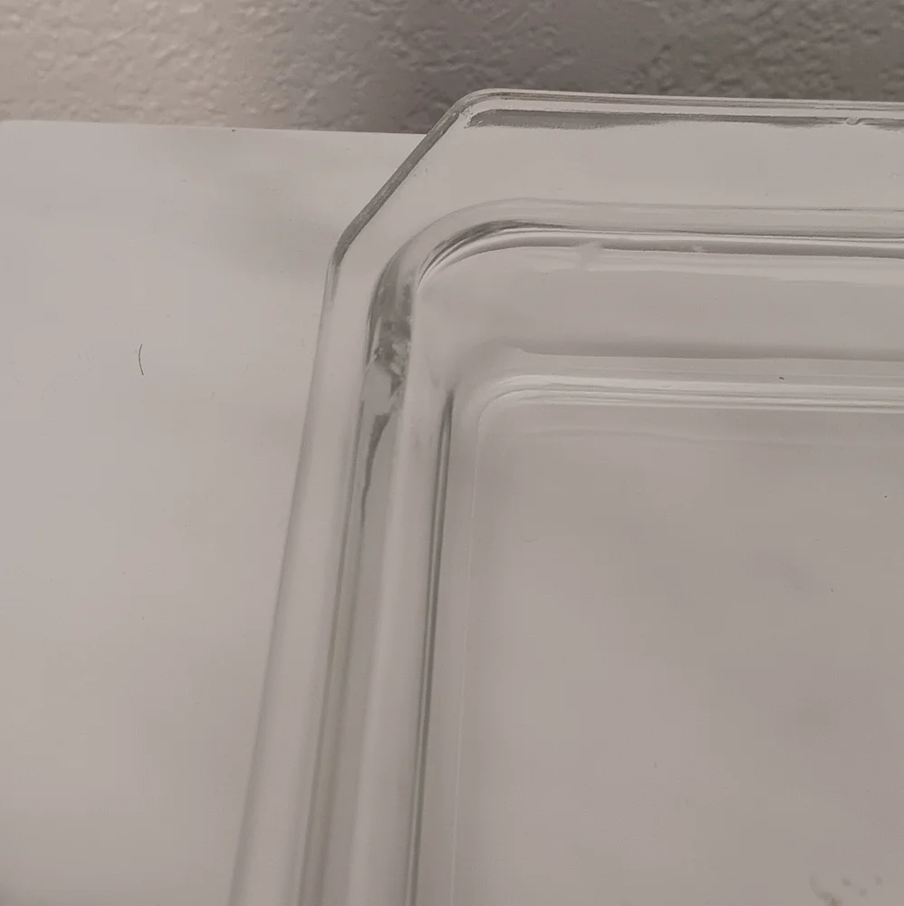 Glass Lid White Floral Baking Dish - Picture 12 of 13